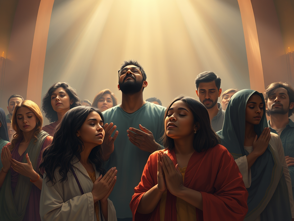 I answered: Can you explain what it really means to have faith and trust in Jesus for salvation, beyond just being part of a church?
