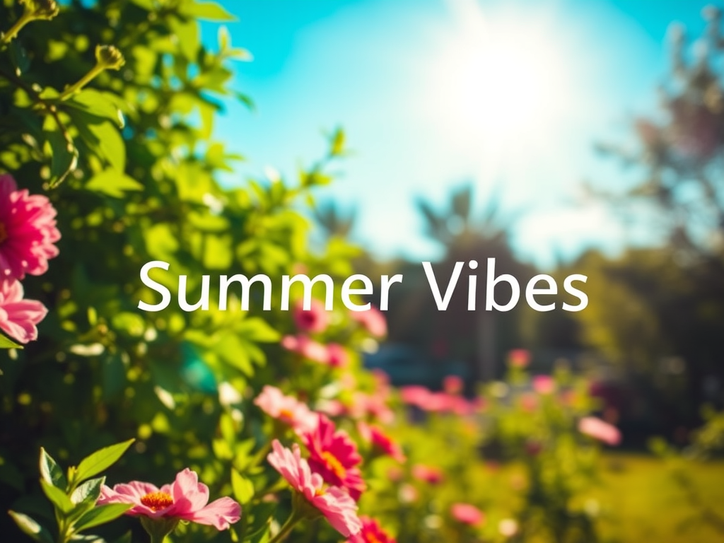 Summer time is here.