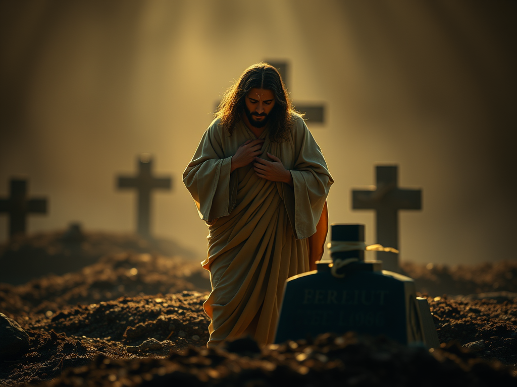The Answer to Job’s Silence: When God Weeps with Us.